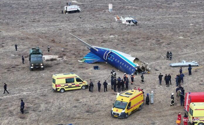 <b>tragic-flight-mishap:-azerbaijan-airlines-craft-possibly-hit-by-russian-missile</b>