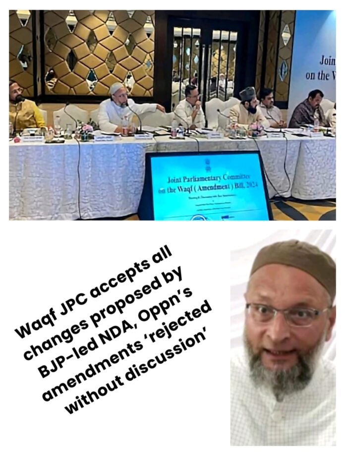 <b>waqf-amendment-bill-sparks-controversy:-nda’s-changes-accepted,-opposition-voices-strong-dissent</b>