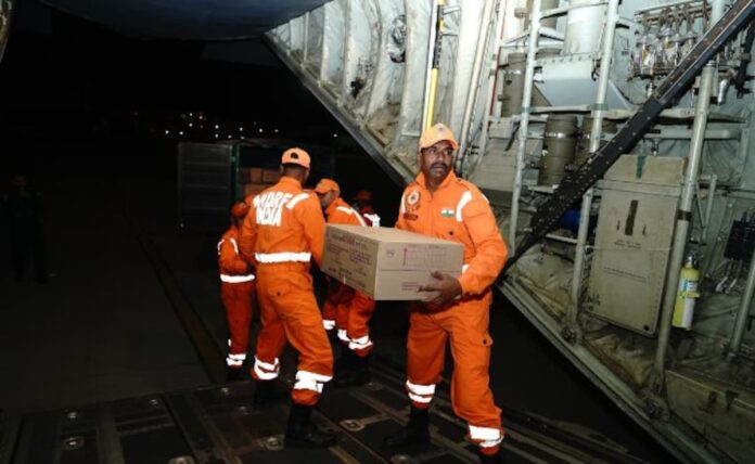 <b>india-rallies-to-support-myanmar-with-urgent-relief-aid-following-devastating-earthquake</b>