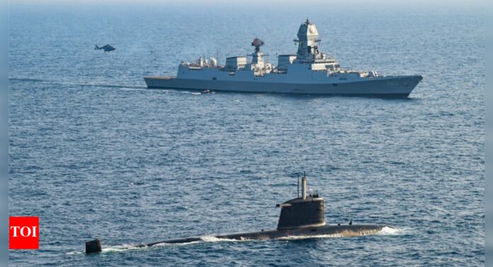 <b>strengthening-naval-power:-indian-navy-showcases-trident-amid-rising-tensions-with-pakistan</b>