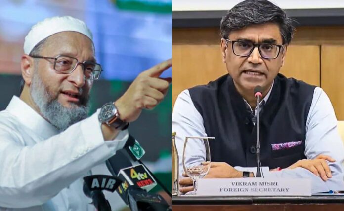 <b>support-for-vikram-misri-amid-social-media-backlash:-owaisi-and-others-stand-firm</b>