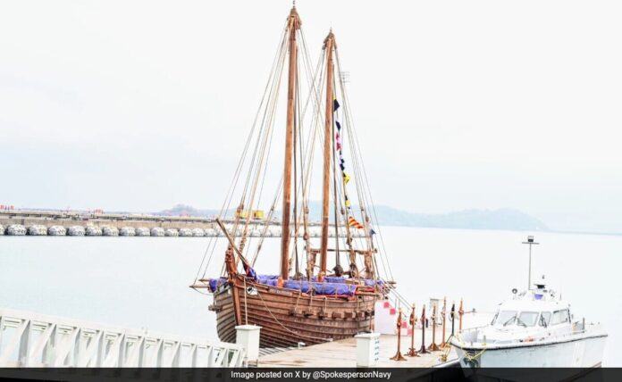 <b>indian-navy-welcomes-historic-recreation-of-ancient-maritime-legacy-with-insv-kaundinya</b>