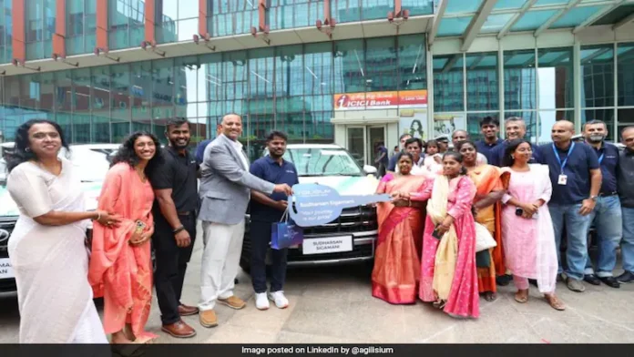 chennai-startup-celebrates-10-years-of-excellence-by-gifting-suvs-to-loyal-staff
