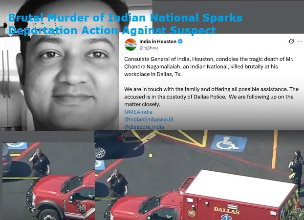 Brutal Murder of Indian National Sparks Deportation Action Against Suspect