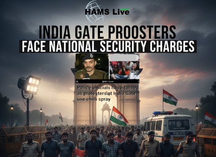 India-Gate-Protesters-Face-National-Security-Charges